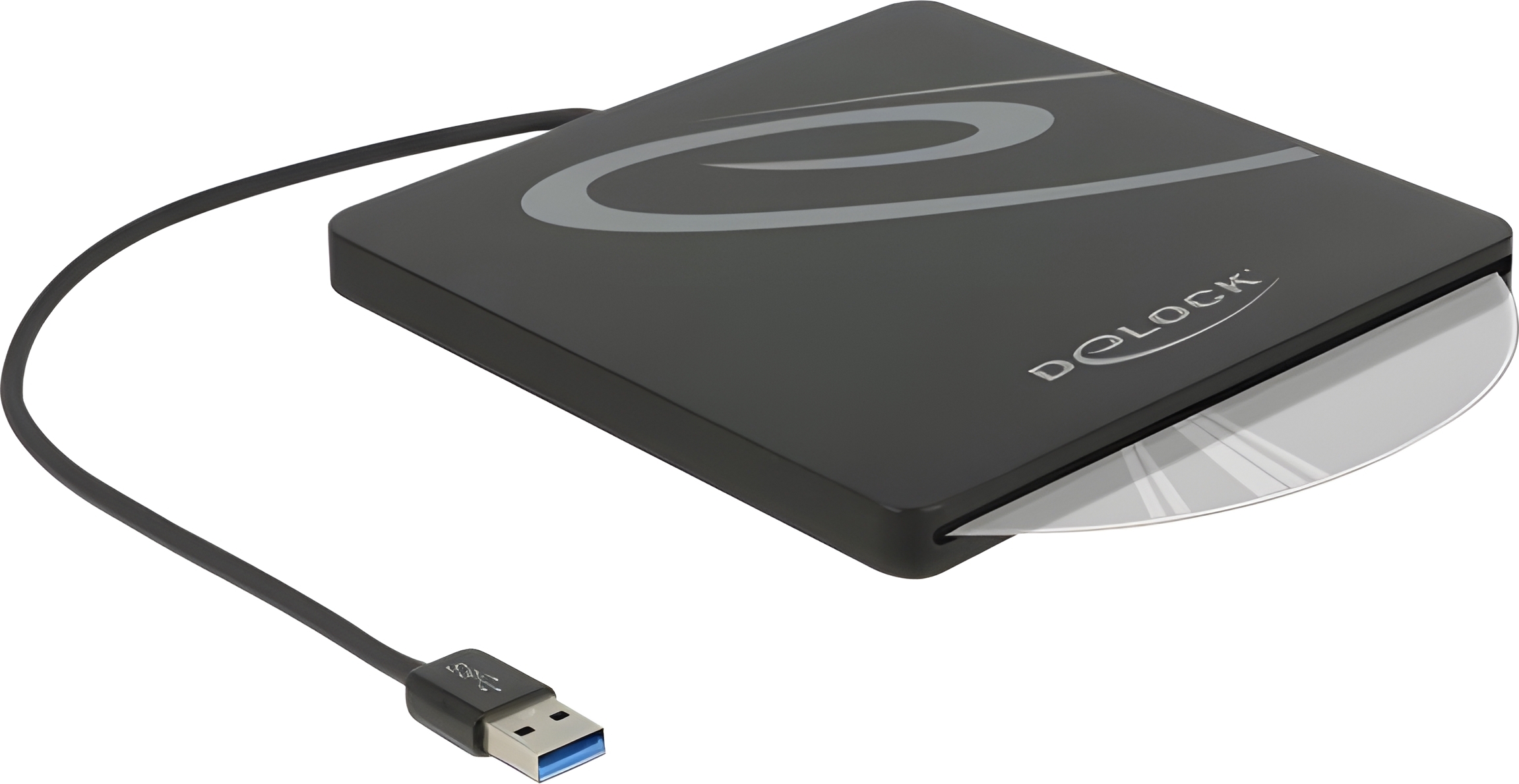 DELOCK externes Gehäuse 5.25" Slot-In Slim SATA 9,5/12,7mm 42604