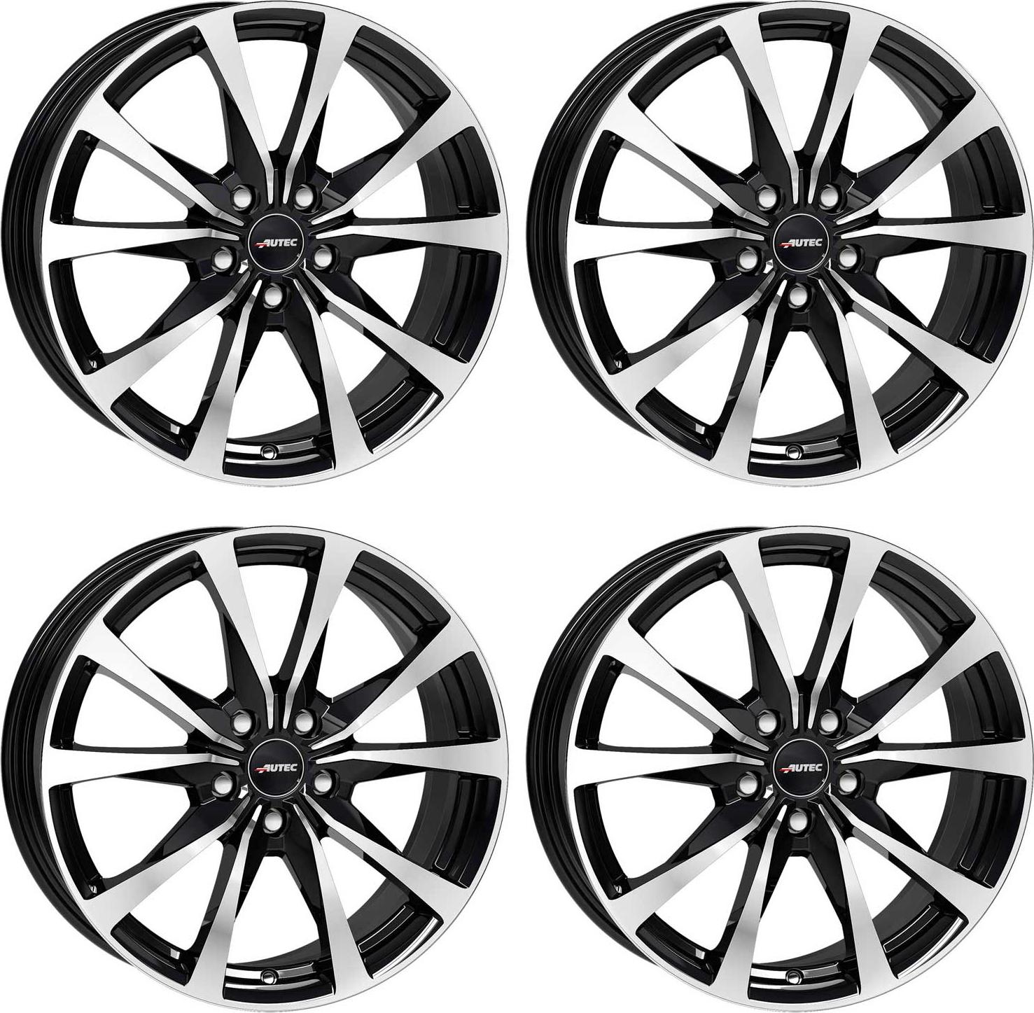 4 Autec Brixen Felgen 6,5x16 5x114,3 SWP für Nissan Leaf Juke Townstar Aluräder5x114,3 SWP für Nissan Leaf Juke Townstar Aluräder 4-BX6516325094511