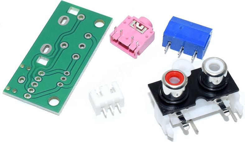 Funduino Lötübung - Klinke Chinch JST und Terminal Adapter