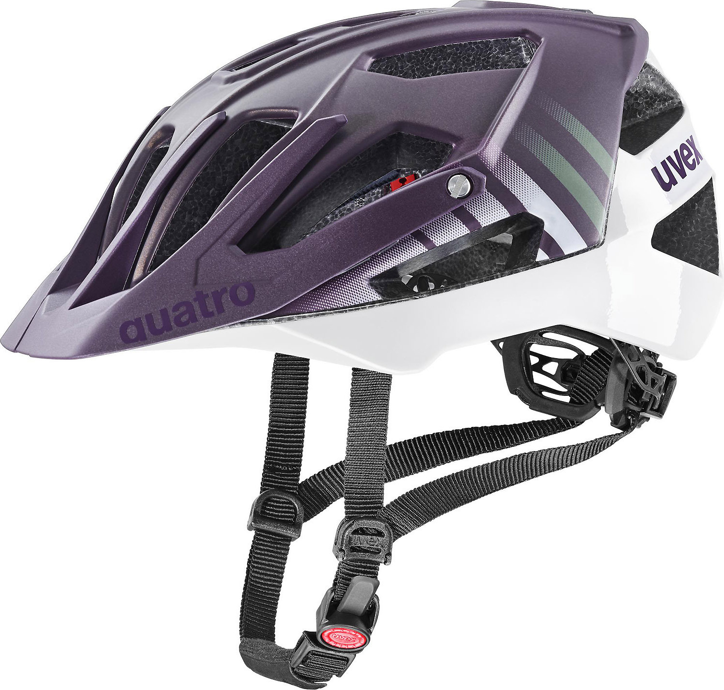 Uvex Quatro CC Helm pflaumenweiß größe 52-57 cm S41.0.026.0115