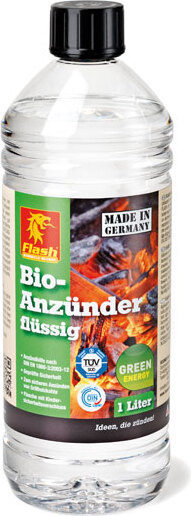 Boomex FlashAnzünder flüssig 1 L Grillanzünder Grillanzündhilfe Flüssiganzünder Grill BBQ 55895