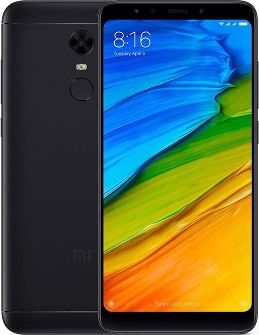 Xiaomi Redmi 5 Plus Schwarz 4GB/64GB Infrarot 15,2cm (5,99Zoll) Android Smartphone NEU MZB6053EU