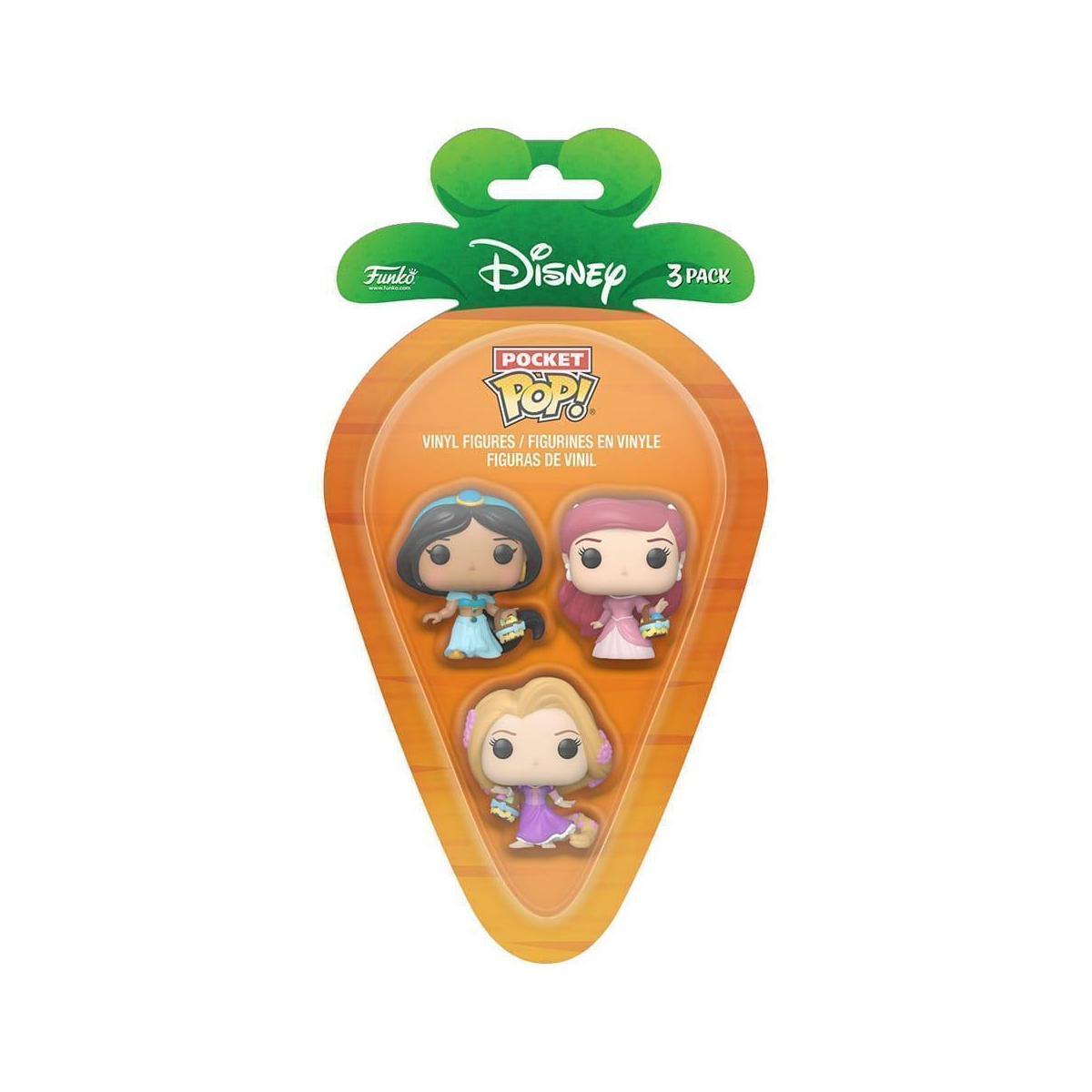 Funko Disney Pocket POP! Vinyl Figuren 3er-Pack Disney Princess R/A/J 4 cm 122