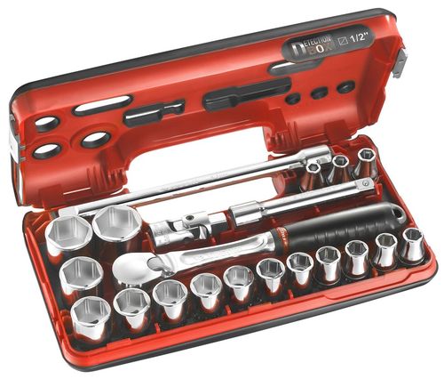 Facom Steckschluessel-Set 1/2Z D-Box, 21-tlg Facom-SL.DBOX1