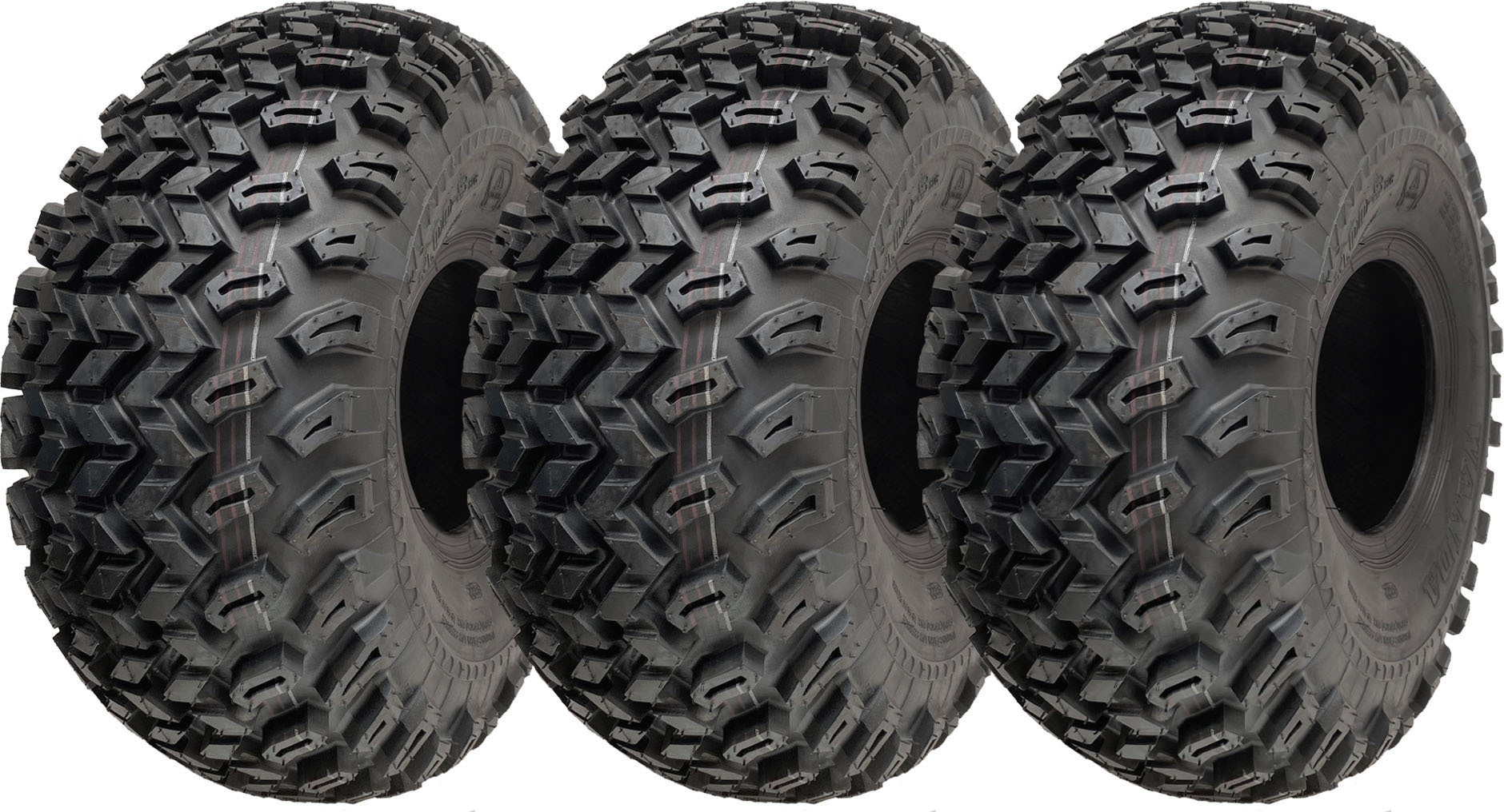 22x11.00-8 úžitkové pneumatiky pre ATV kosačky na trávu 4vrstvové cestné pneumatiky Wanda P334 (sada 3 kusov)