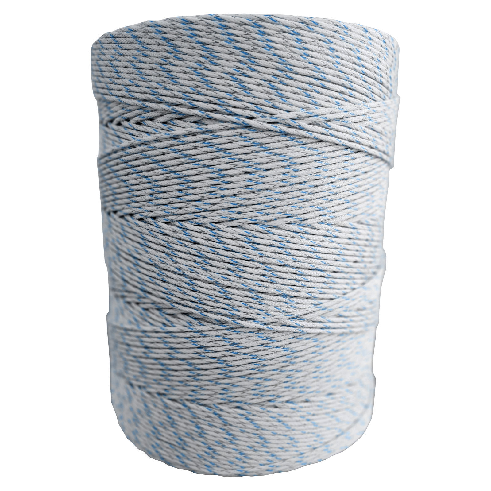 ZGM Weidezaunlitze Premium - weiß/blau - 400 m, 9 Leiter SK2102