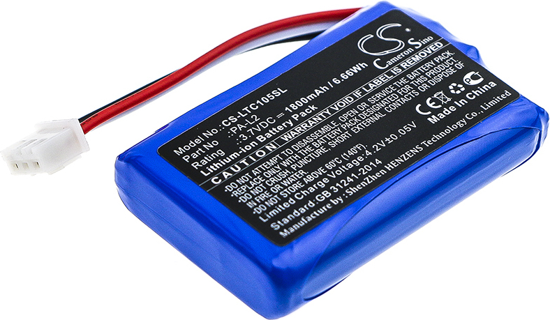 TECHTEK Akku Kompatibel mit [Labotect] InControl 1050 Ersetzt PA-L2