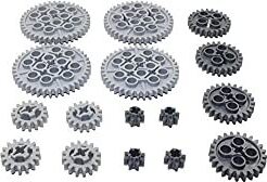 LEGO Technic Gears 16 kusov LEGO Technic LEGO Gear Gear upínacie kocky