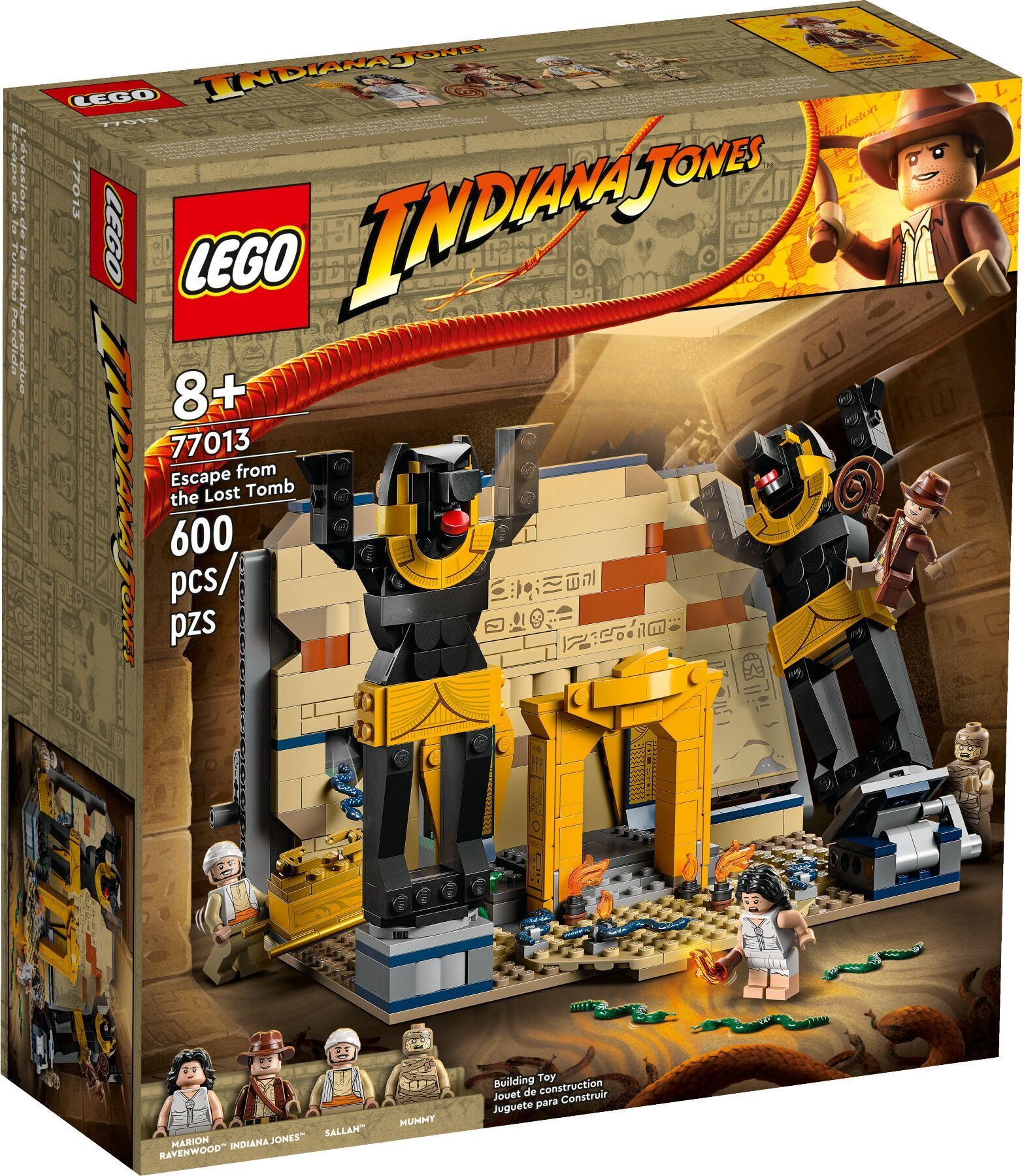 LEGO® Indiana Jones Flucht aus dem Grabmal - 77013 NEU! Teile 600x