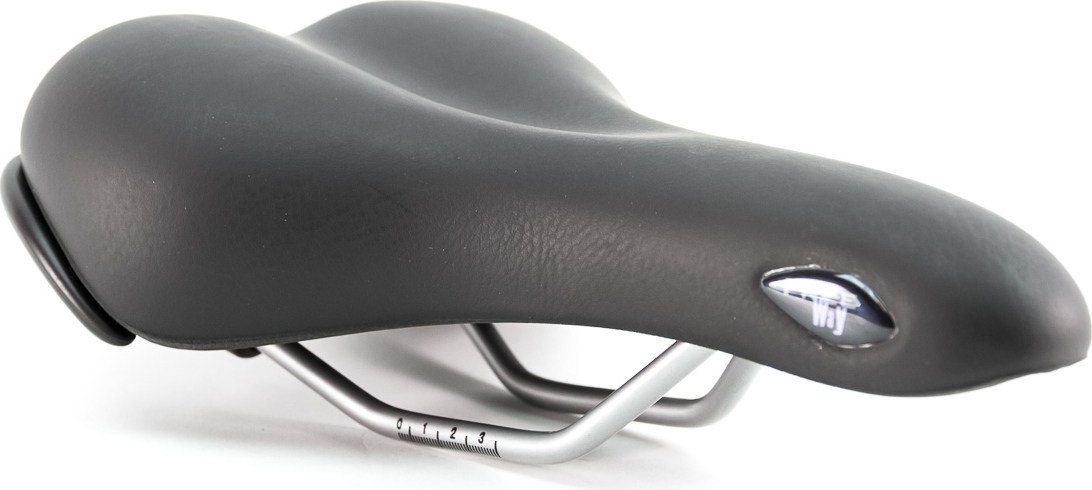 SELLE ROYAL Freeway Herren Sattel 280x155 mm bike saddle Schwarz Silber Emblem