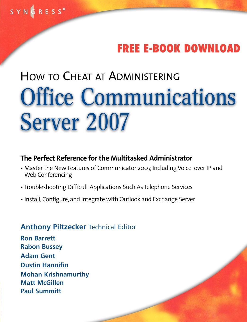 Elsevier How to Cheat at Administering Office Communications Server 2007