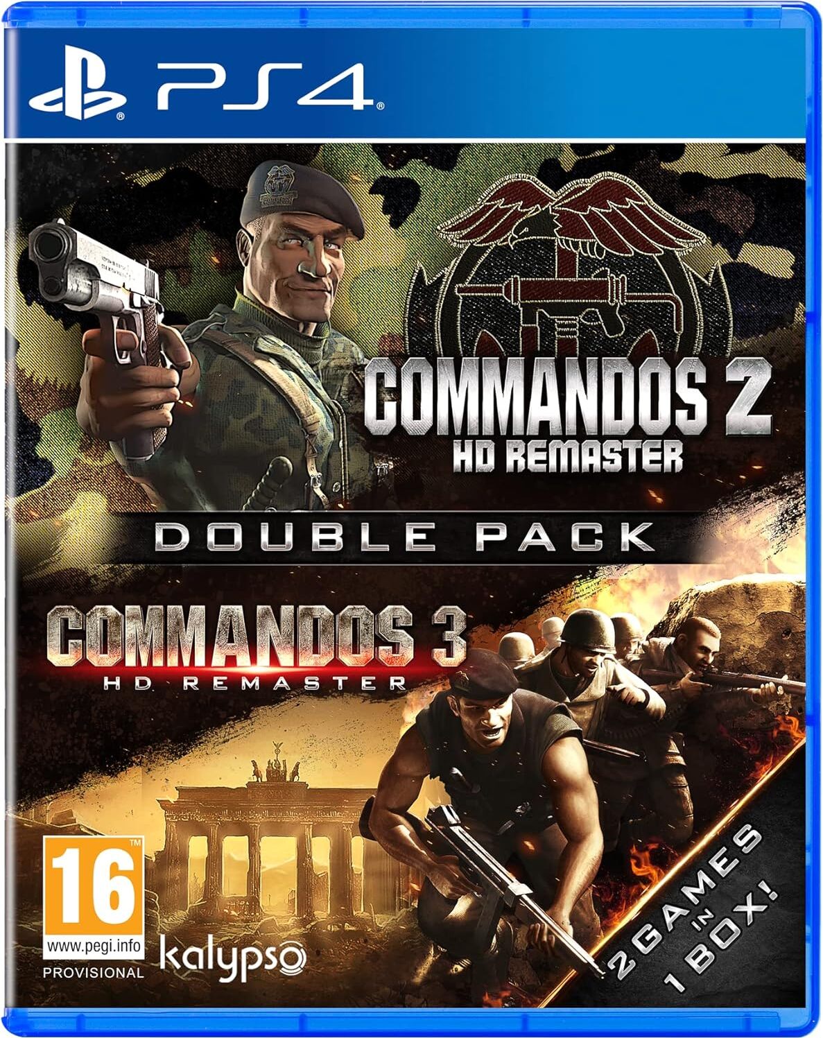 Kalypso Commandos 2 + Commandos 3 HD Remaster Double Pack (PS4)