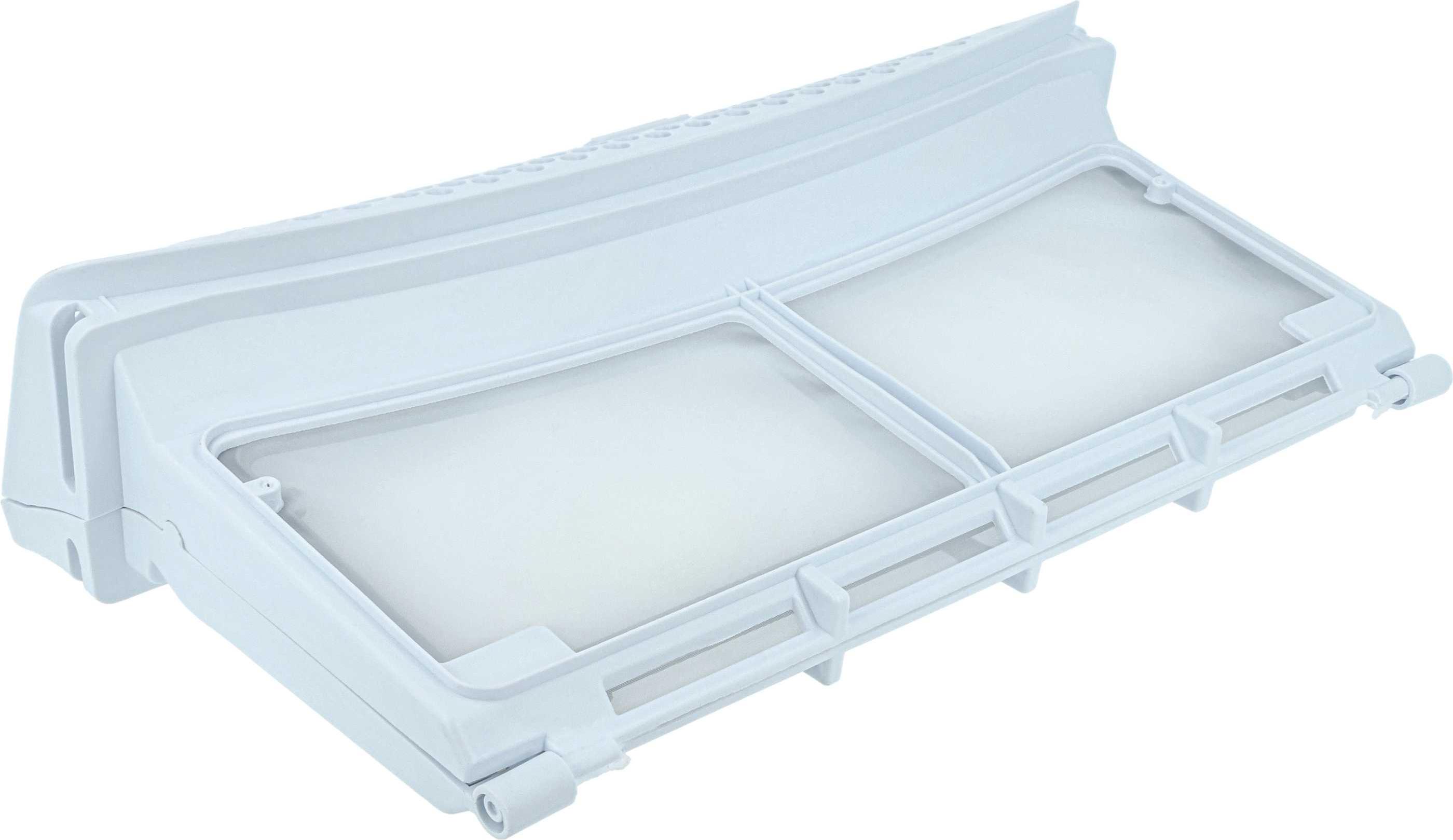 vhbw Flusensieb kompatibel mit AEG T7DB8655P, T7DB84PK, T7DBE38S, T7DBC4570, T7DBAACHEN, T7DBA2, T7DBE38W, T7DBE48W, T7DBE48S Wäschetrockner - Filter