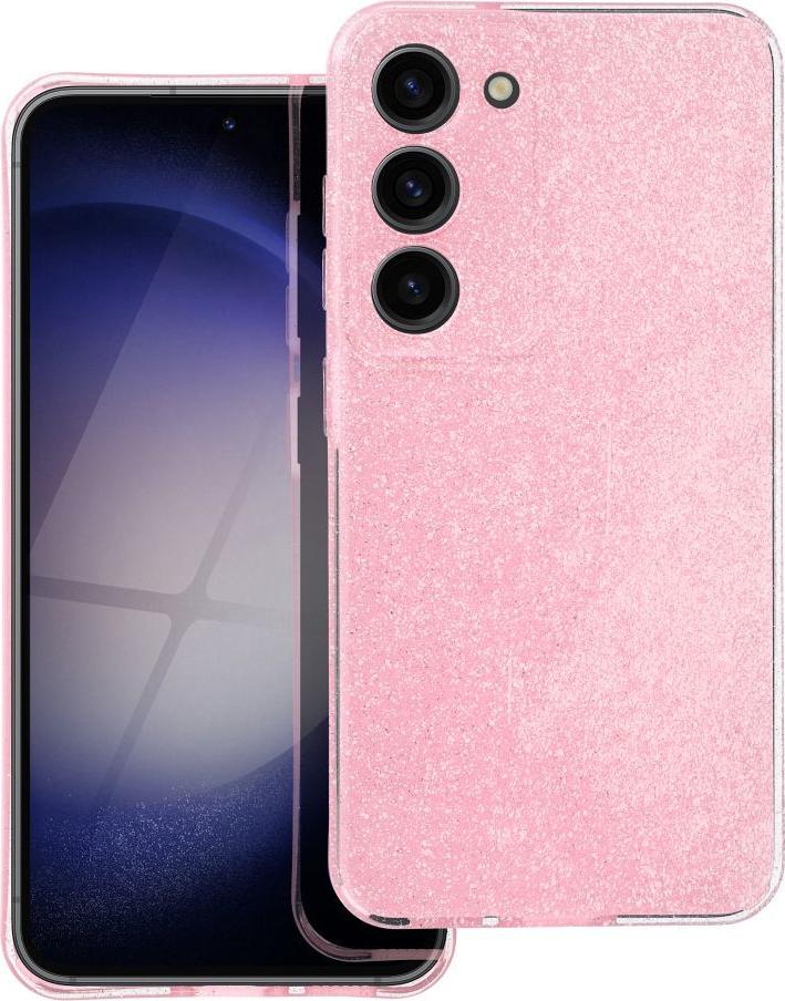 CLEAR kryt na mobilný telefón 2 mm BLINK vhodný pre SAMSUNG A56 5G ružový