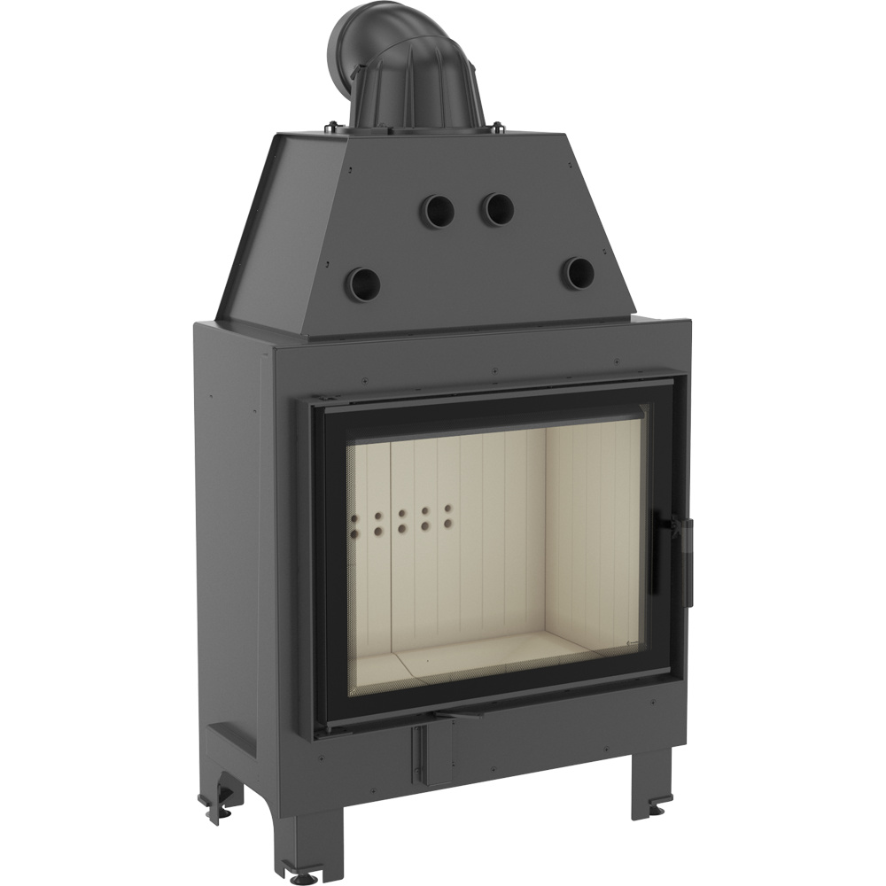 Oceľový krb MBA 17 kW Ø 200