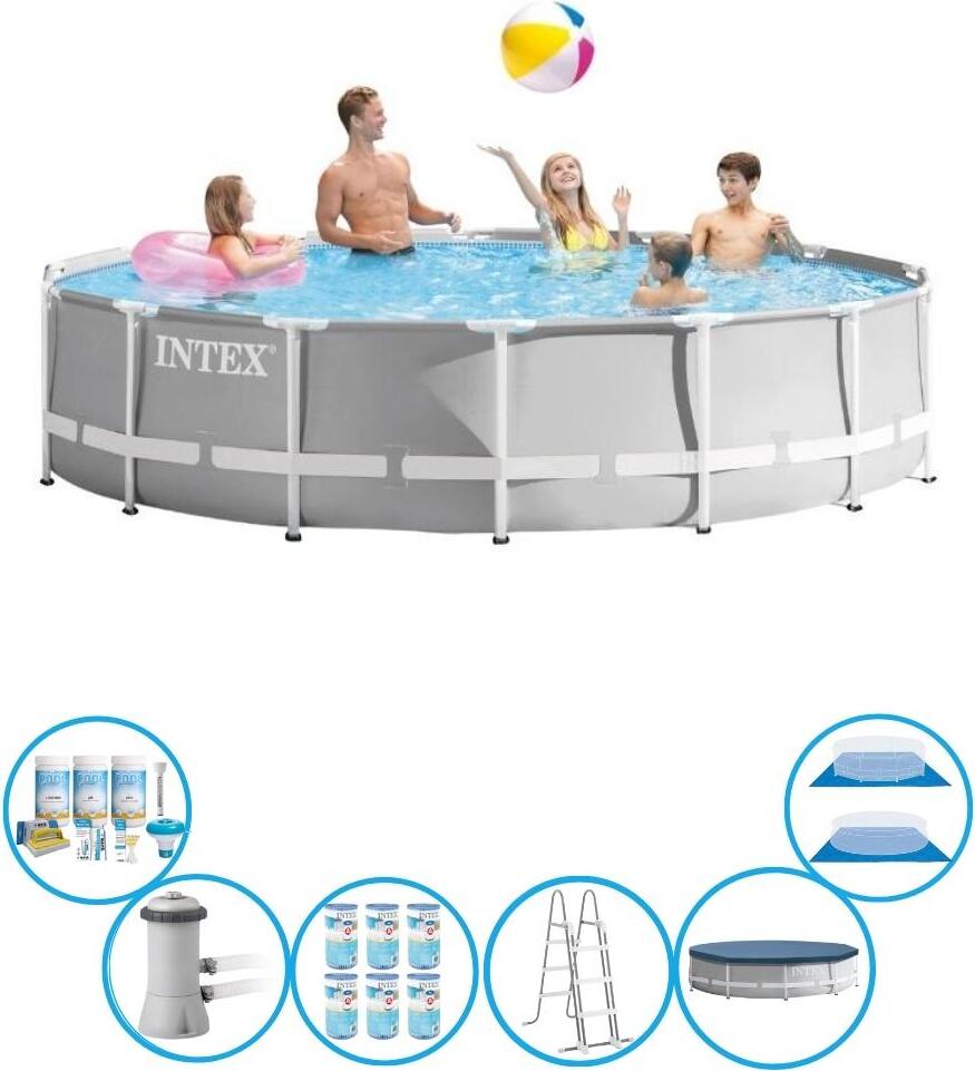 Intex Pool Prism Frame - ponuka bazénov - 457x107 cm