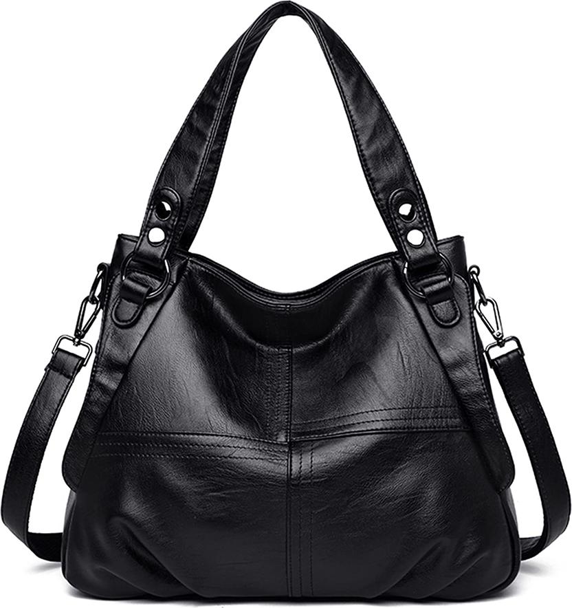 Elkuaie Damen Handtasche Groe Leder Damenhandtasche Umhngetaschen Designer Schultertasche Hobo Tasche 20260707-Say-KCCP-428