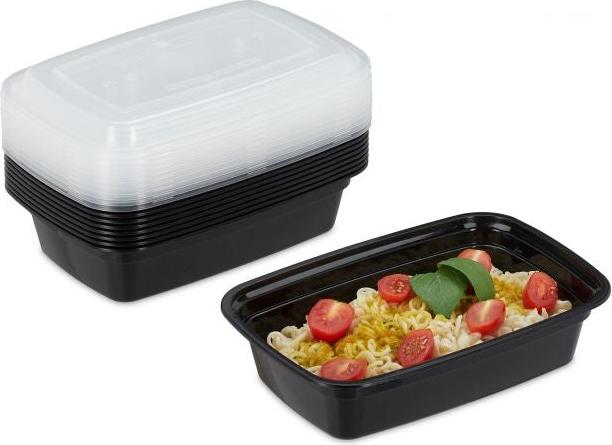 Northix 10er Set Meal-Prep-Boxen, 1 Fach