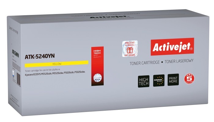 Activejet ATK-5240YN, 0 strany, 3000 strany, Žltá, 1 kusov