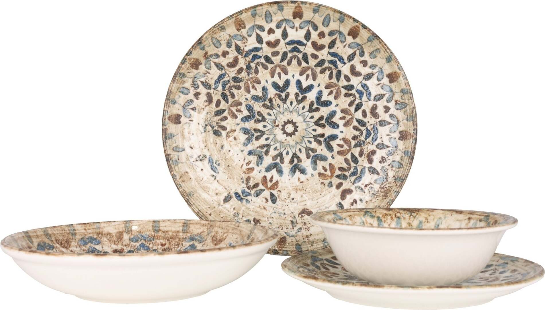 Lot de 6 assiettes carrées creuses porcelaine blanche - L 20 cm - Kimi Lot de 6 assiettes carrées creuses porcelaine blanche - L 20 cm - Kimi