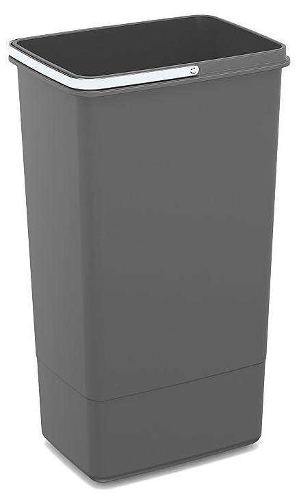 EKOTECH Einbau-Abfallsammler Aladin 40 Kunststoff Grau 1 X 16