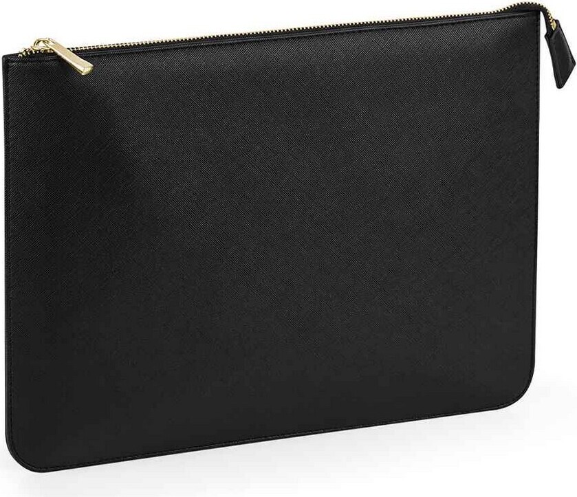 Bagbase - Obal na dokumenty "Boutique", vzhľadPolyuretánkože PC5370 (jedna veľkosť) (čierny)
