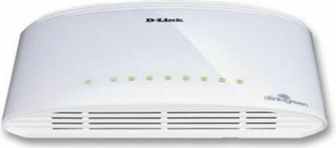 Prepínač D-Link DGS-1008D/E