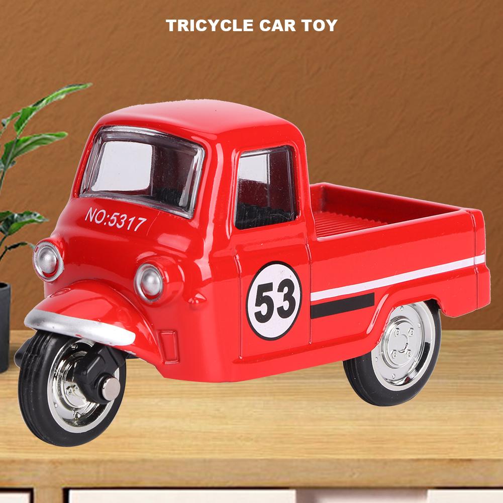 Gistuch Legierung Dreirad Auto Modell Hoch Simulation Klassische Kinder Zurückziehen Fahrzeuge Spielzeug