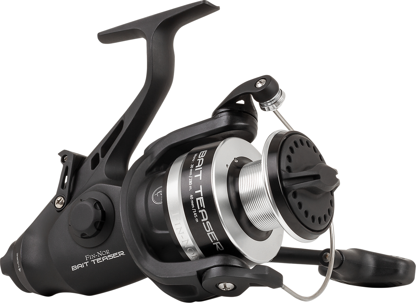 Fin-nor Bait Teaser Fs Karpfenrolle Schwarz 6000 Schwarz 6000 1539751