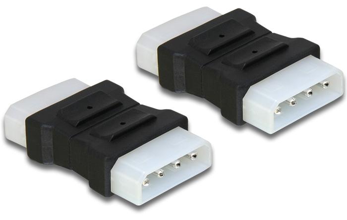 DeLOCK 65044, 4-pin Molex, 4-pin Molex, Schwarz