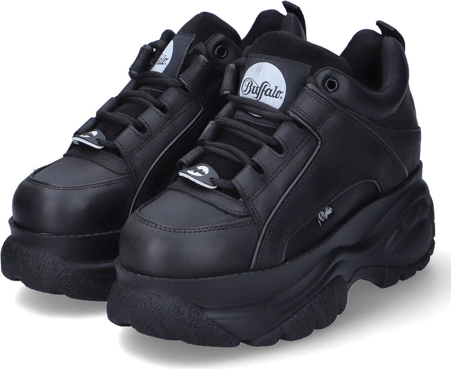 Buffalo Damen Sneaker Classic Low schwarz 1533229