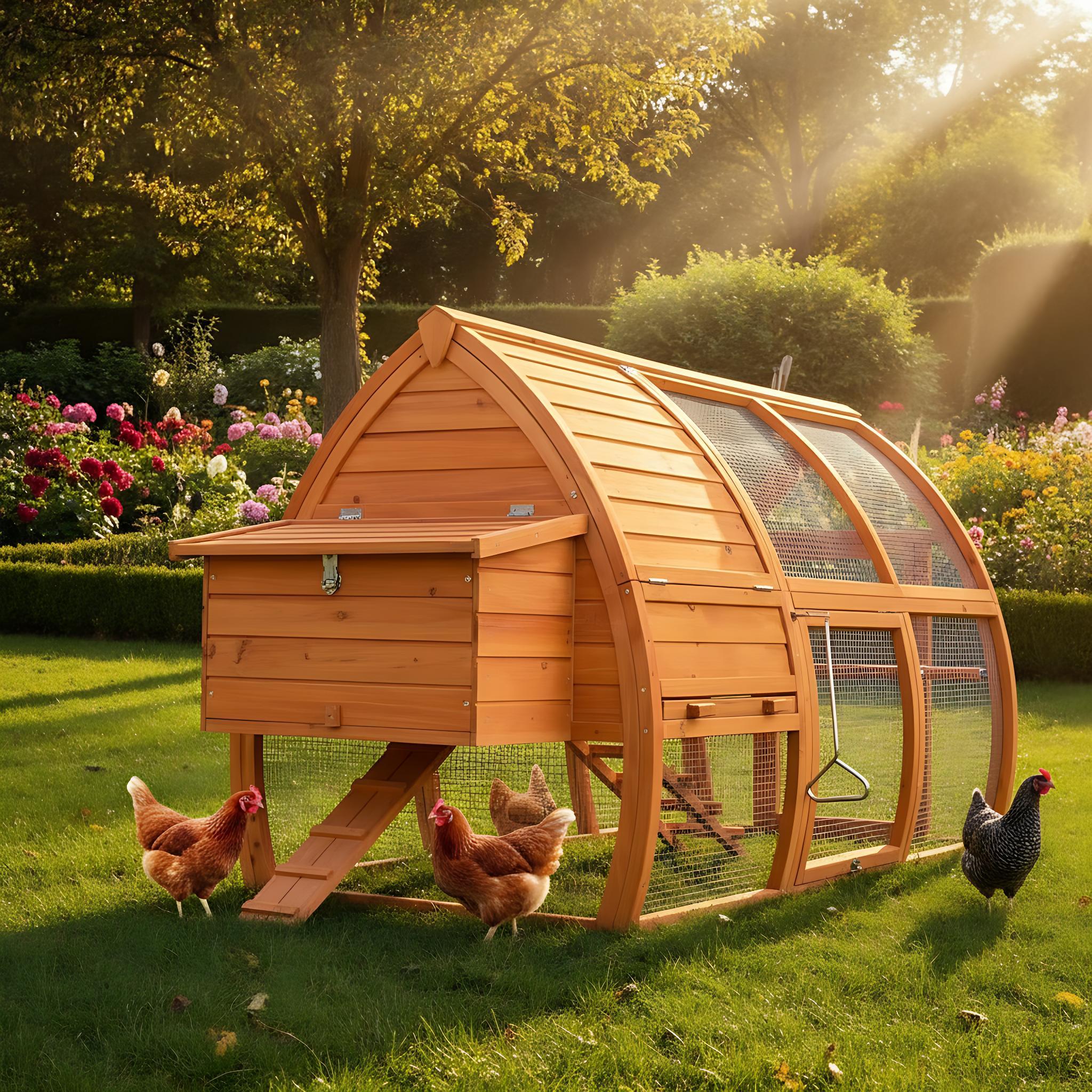 zooprinz Hühnerstall Superhenne XXL 172x102x76cm (BxHxT) Kiefernholz Auslauf Freilauf Gehege Wetterfest ZOOPRINZ126