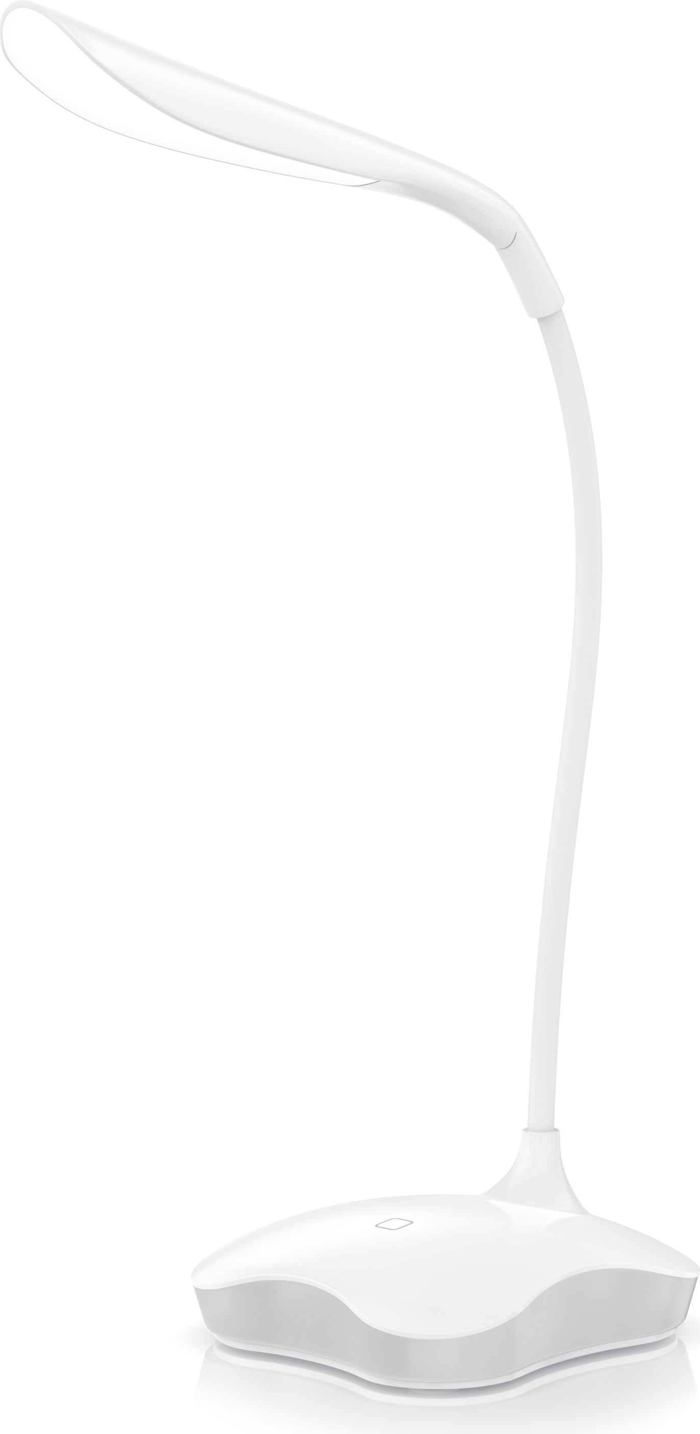BEARWARE Schreibtischlampe, LED Leselampe dimmbar, 3 Lichtmodi, Touch-Sensor, flexibler Lampenhals, mehrere Helligkeitsstufen, Nachtlichtfunktion, LED fest integriert, kaltweiß, Bürolampe, USB oder Batteriebetrieb, 3 Helligkeitsstufen, Tischleuchte 307305