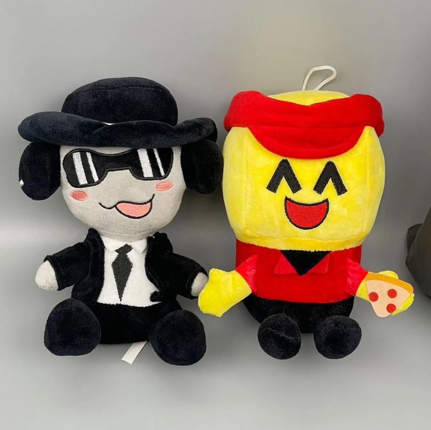 Generics 2pc 20cm Plüsch Puppe Niedliche Plüschtiere Spiel Plushie Squeezable Adorable Plushie Spiel Peripherie Puppen