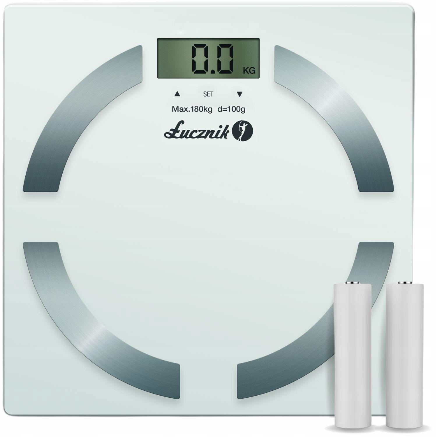 Łucznik Elektrische Personenwaage BS-11 A mit Bioimpedanzanalyse, 180 kg