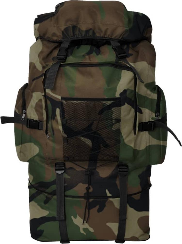 vidaXL Rucksack Armee-Stil XXL 100 L Tarnmuster 91095