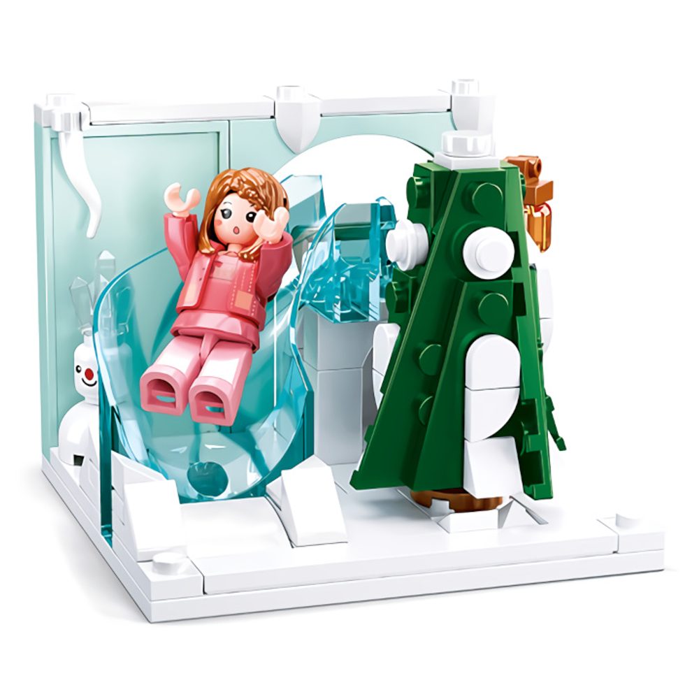 Sluban Mini Szene Jahreszeiten Winter M38-B0989D