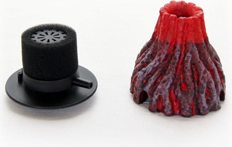 Resun Vulkanluft + Filter - Filter mit Belüftung Vulkan Resun 153