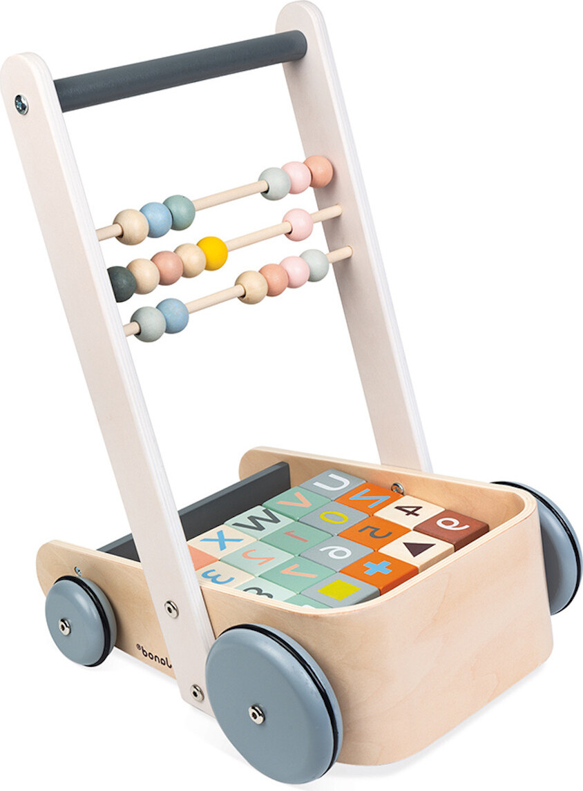 Janod Sweet Cocoon Lauflernwagen ABC J04408