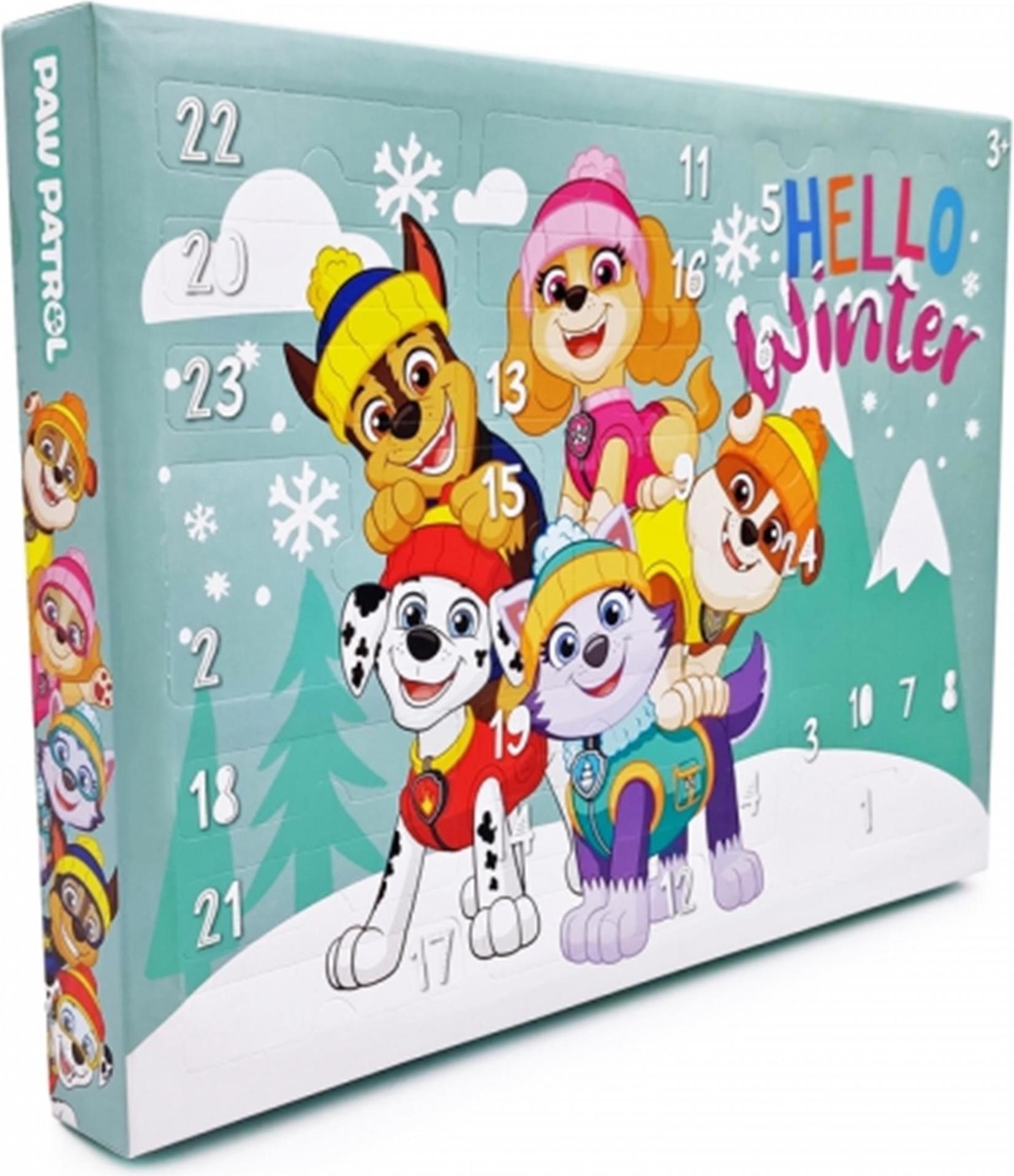 Spin Master Paw Patrol Adventný kalendár Hello Winter