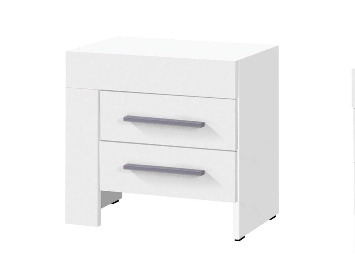 Nachttisch 50 cm Weiß YANG JCR21