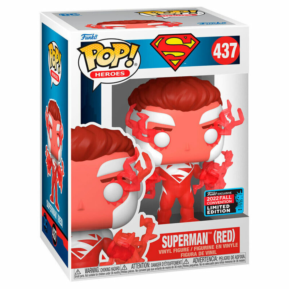 Funko POP Figur DC Comics Superman - Superman Rot Exklusiv