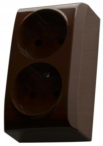 Ospel GN-2B/24, Braun, IP20, 16 A, 60 mm, 40 mm, 100 mm