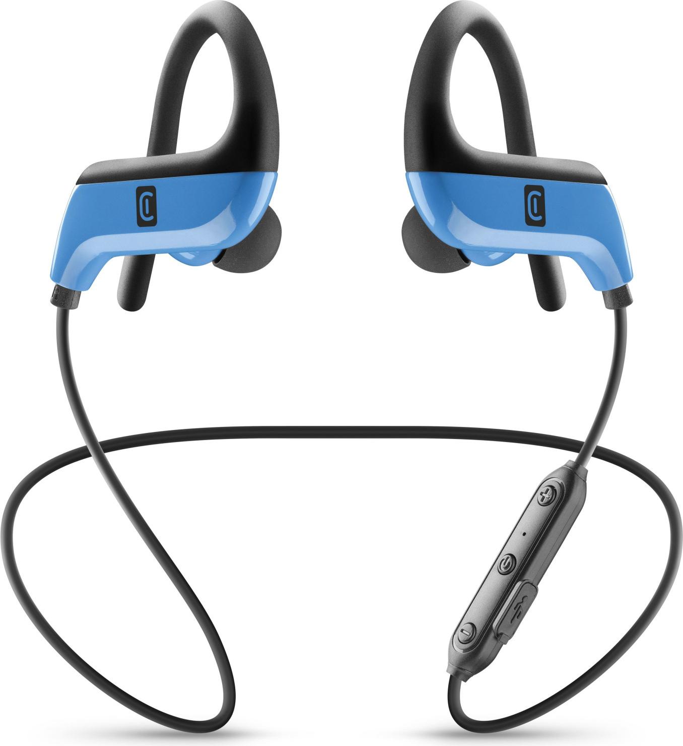 Cellularline RACER BTRACERB Auricolari Bluetooth Sport In-Ear Blu IPX5 8h Autonomia