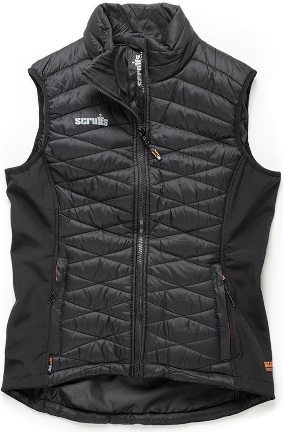 Velilla Gilet Matelassé Mult Poches – Coupe-Vent, Doublure Chaude, Travail Extérieur, Taille Au Choix