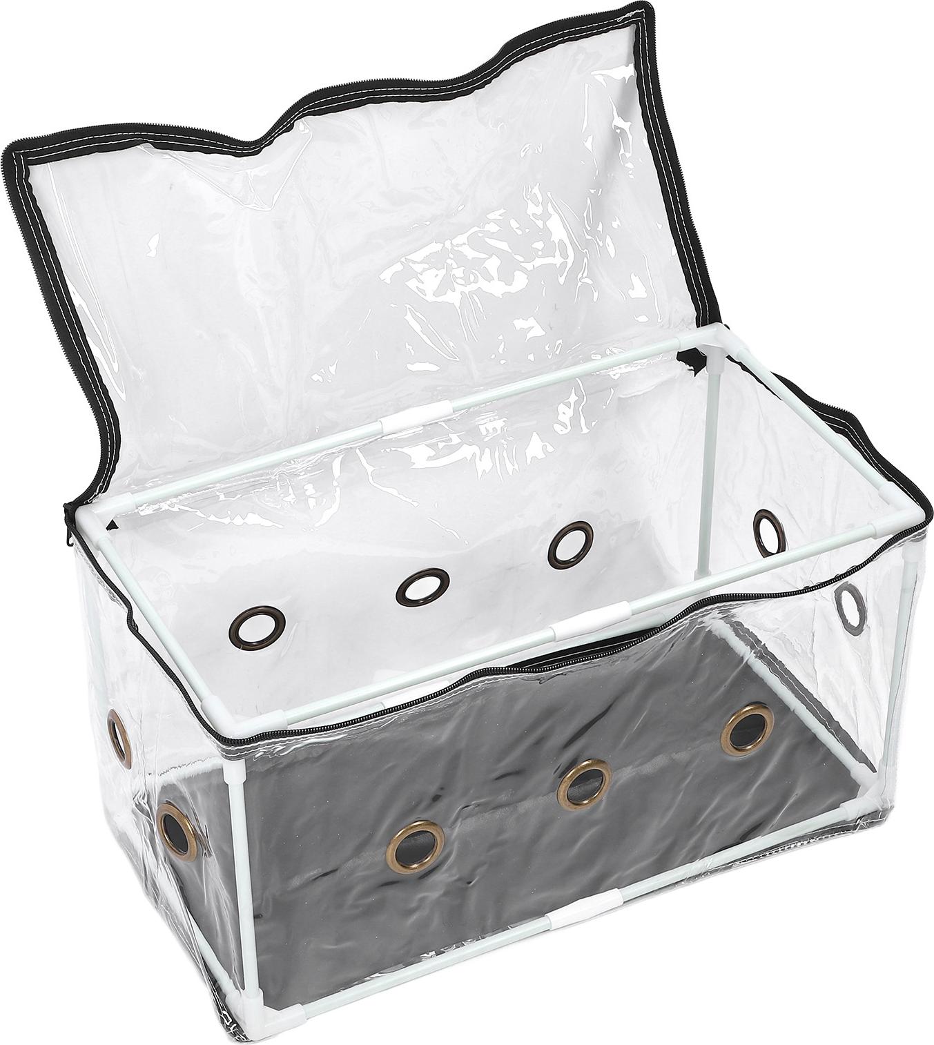 Cocosity Still Air Box Pilz Mykologie Abzug Propagation Station PVC Clear Pilz wachsen Zelt Pflanzung Tasche Kit für Home Scientists