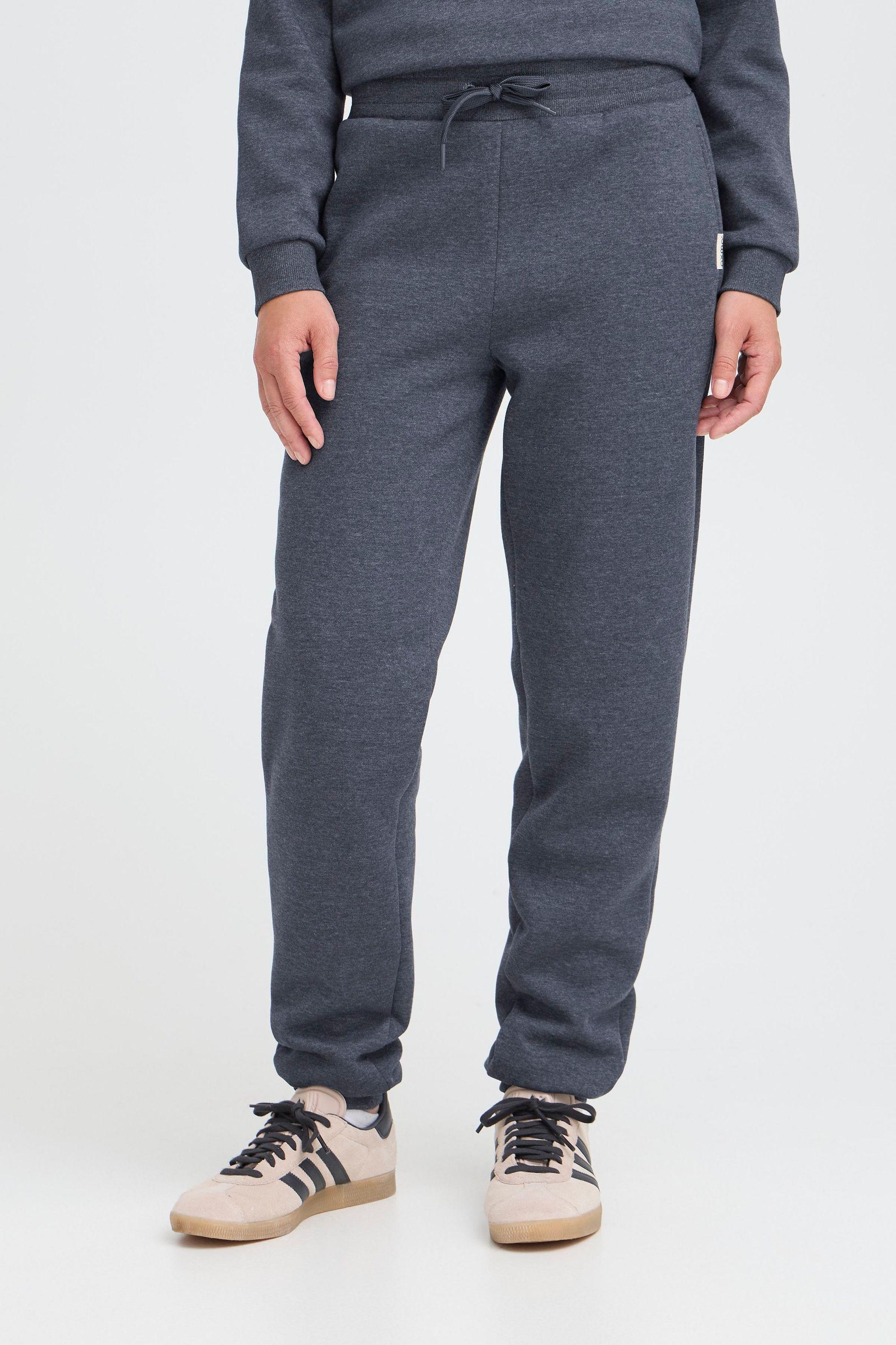 OXMO OXKAREN Damen Hose Sweathosen Joggerhose Baumwollmischung regular fit