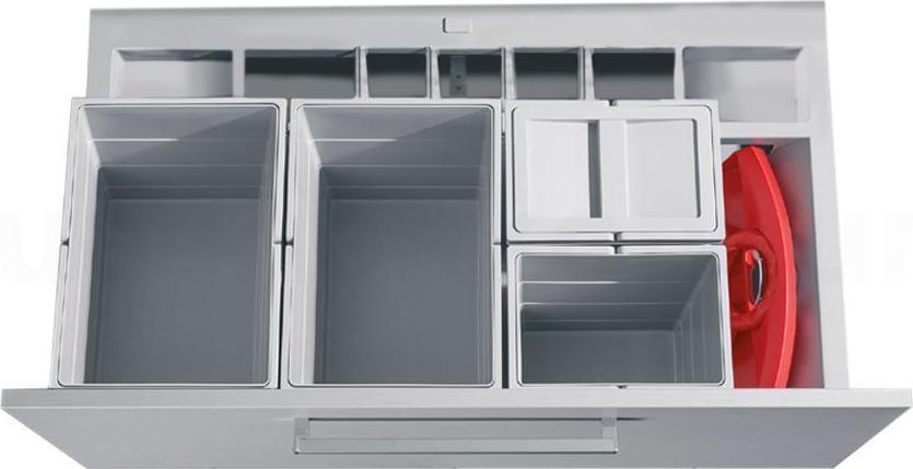 Hailo 3620911 Abfallsorter SEPARATO K 90 / Hailo AS Separato K 900 18/18/8/8/D/KS für 90 cm SB