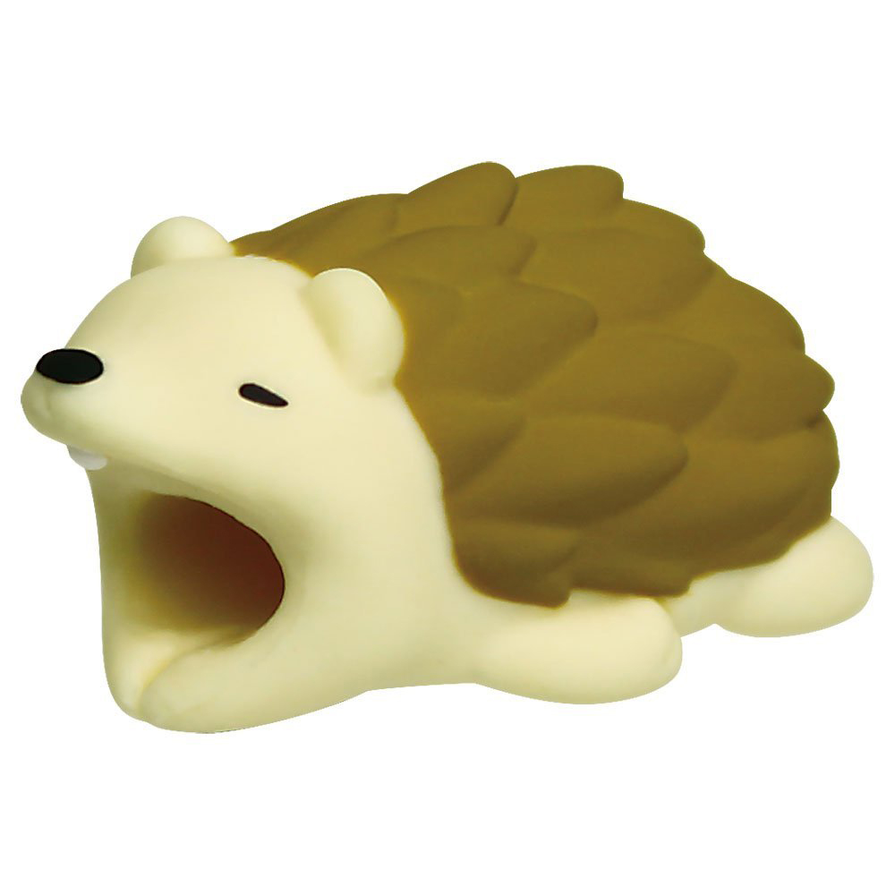 Homgeek 1 stück Kabel beißt Kabel Protector für Smartphone Micro USB Kabel Diversifizierte Puppe Modell Tier Telefon Blitz Zubehör schützt niedlich (Igel)