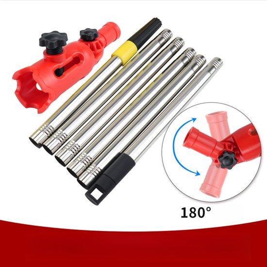 OEM Roterende borstel, universelle Klem, Handmalereigerät, Verlängerung für Malerrolle, Multiwinkel Malerrolle, für hohe Decken, für Wände, Ecken, Ränder, Eckenmalereigerät, Set 2026